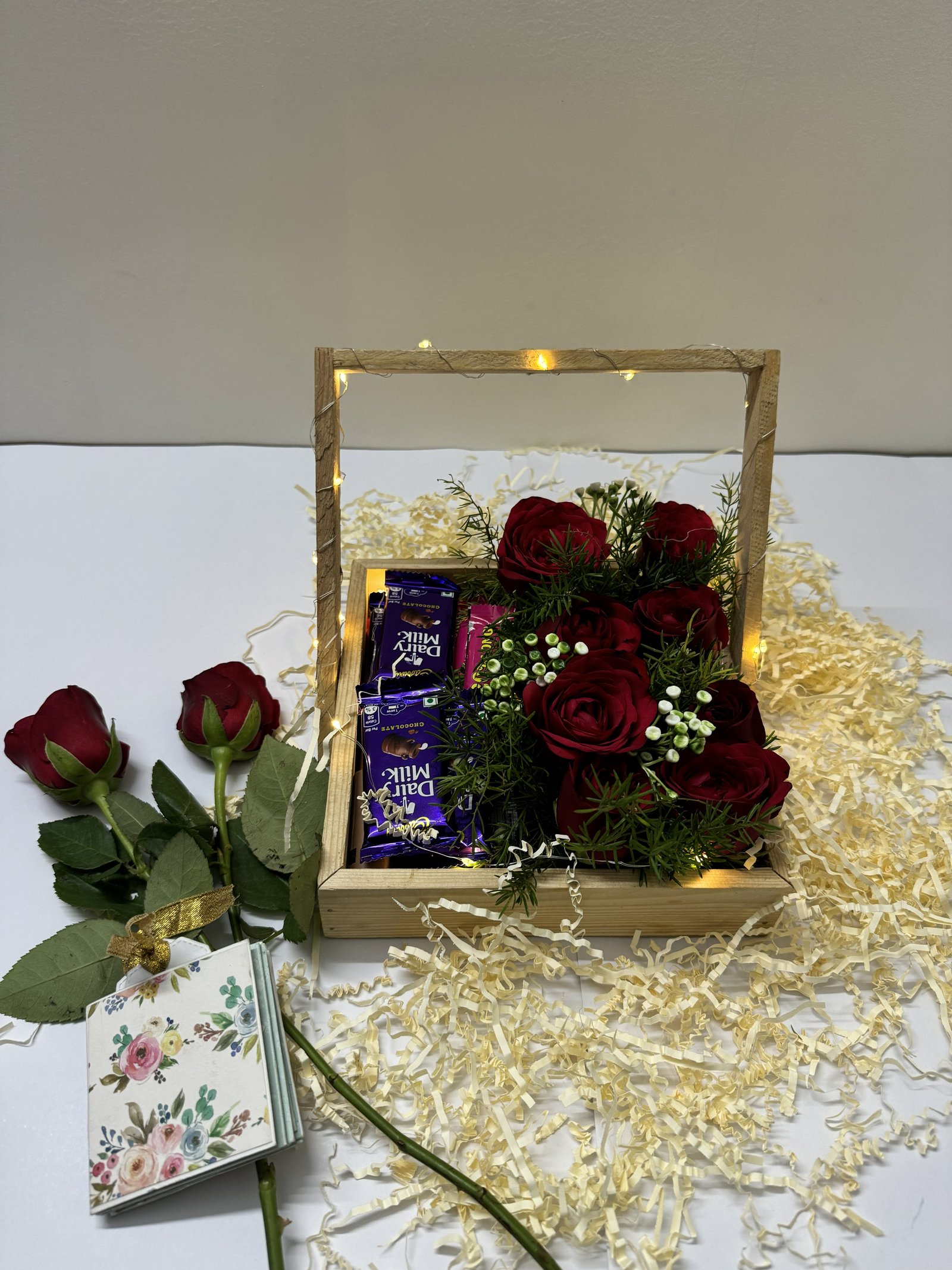 Blooming Hamper floral gift hamper by Book UR Surprise